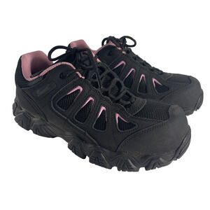 Thorogood Women’s Black Crosstrex‎ Safety Toe Work Hiking Outdoor Boots Sz 9 EUC
